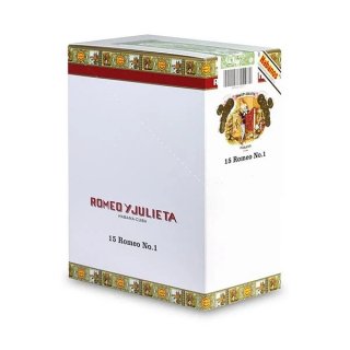 罗密欧朱丽叶 罗密欧1号铝管15支 香港自提 售价已含香港税金